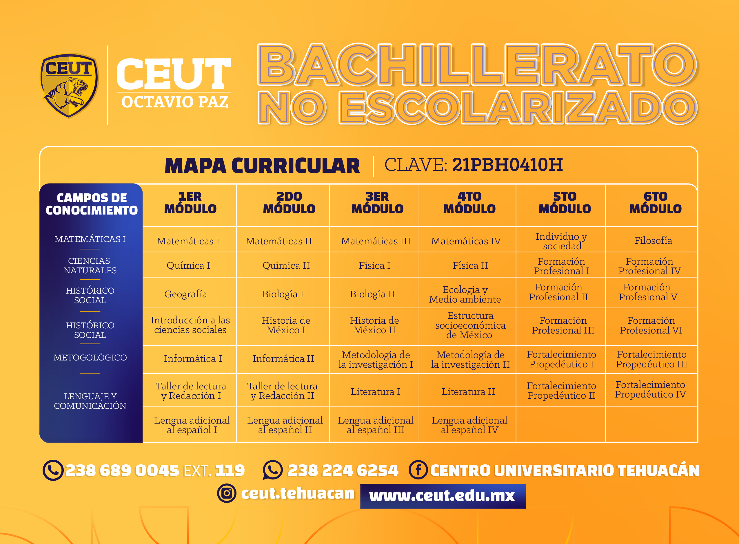 Plan de estudios